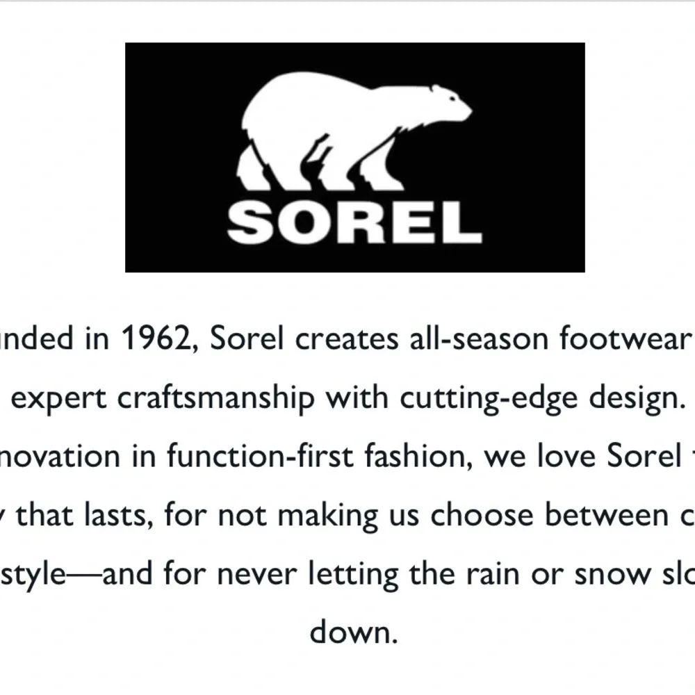 Sorel Black and White Platform Slide Sandals